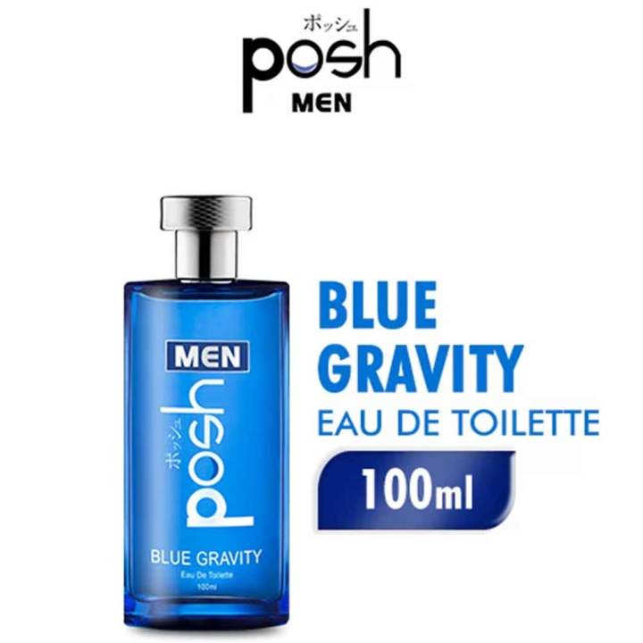 Posh Men Eau De Toilette Blue Gravity 100mL Lazada Indonesia