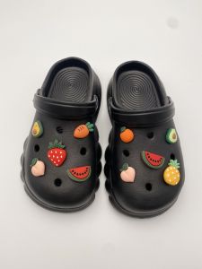 Crocs Charms Shoes DIY Accessories Graffiti Figure Resin Fruit Set Detachable Shoe Buckle Clogs Decoration for Crocs