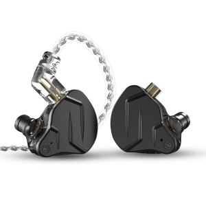 KZ ZSN PRO X Metal Earphones 1BA+1DD Hybrid HIFI Bass Earbuds In-Ear Monitor Noise Cancelling Sport Earphones with Mic