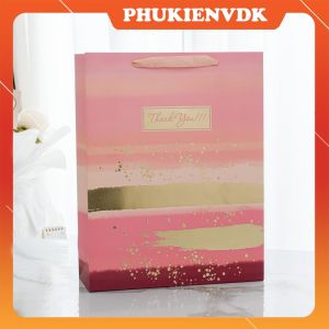 Túi Quà Tặng Mạ Nổi Pha Màu Đầy Màu Sắc Túi Giấy Cứng Cao Cấp Kích Thước To Lớn