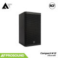 RCF COMPACT M 12 ลำโพงติดตั้งพาสซีฟ 2 ทาง 12 นิ้ว ตู้ไม้อัด 1200W Peak 8 Ohm  129dB AT Prosound. 