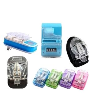 ADALIA LCD Display Universal Battery Charger Charging Adapter US Plug Mobile Battery Charger USB Port Universal for Removable Phone Battery