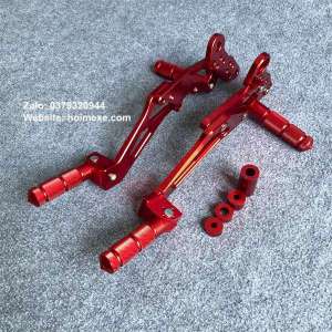 Tích Hợp Cặp Gác Chân Trước Sau Honda Msx125 Nhôm CNC