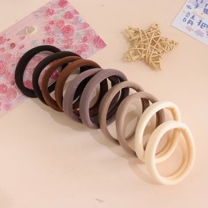 Karet Rambut Premium Ukuran Besar Ikat Rambut Polos 4 Pilihan Warna