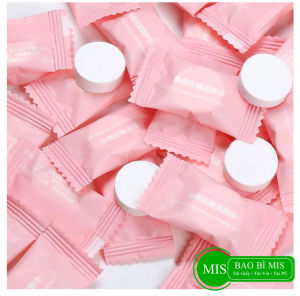 Khăn mặt khô dùng 1 lần khăn nén du lịch cotton loại 1 chất lượng cao dày hơn không hóa chất