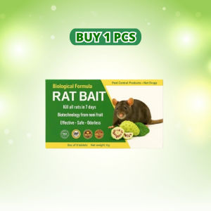 Rat Killer Poison Noni Tablets Mouse Trap Outdoor 999% Effective Natural Rat Bait Protect Crops Farm Safe for Livestock & Poultry