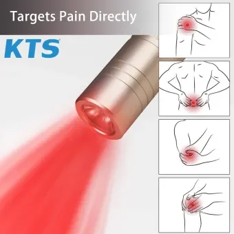 KTS Red Light Therapy Near Infrared Therapy for Pain Relief 808nm Red Light for Knee Elbow Back Shoulder Joint Pain Wrinkle Removal LED Red light Harmless and not allergic easy to carry Suitable for travel and daily use