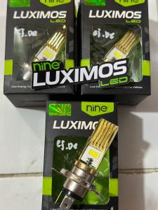 LAMPU LED LUMINOS H4 GOLD COB CAHAYA PUTIH LAMPU UTAMA