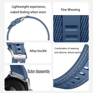 แบบปลดเร็ว สายนาฬิกา สำหรับ Suunto Race 2 ไนล่อน สายรัดซิลิโคนอ่อนนุ่มทดแทนสาย