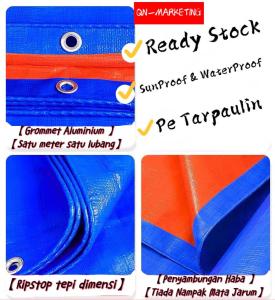 Canvas/kalis air/kanvas/Penutup Kereta/alas lantai/Canopy/khemah/Pasar Malam/Kolam/penutup lori/Tent/Kalis Air/awnings