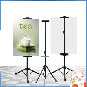 Tripod Banner Stand 2m Height Adjustable Tripod Stand Bunting Banner Display Stand Billboard Display Painting