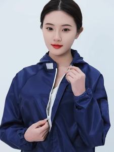Anti - Static Hooded Split Dust | Barangan Berkualiti Reka Bentuk Praktikal Mudah Guna