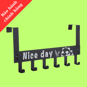 Móc treo quần áo sau cửa cao cấpTop Choice 6 chấu 1 cái.