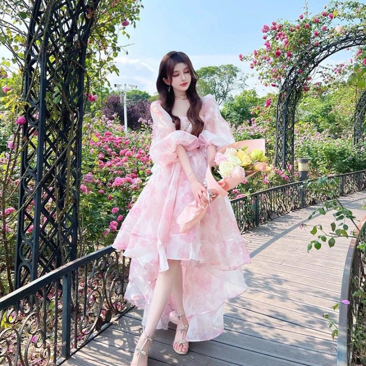 Buy MY PRETTY HOLIDAY PINK DRESS for Women Online in India-sieuthinhanong.vn
