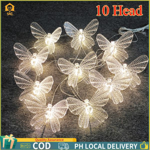 New Wedding props luminous 5 head Butterfly road lead light wedding stage iron art electric gold plate