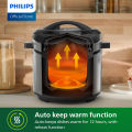 PHILIPS 3000 Series 16-in-1 MultiCooker – HD2237/73, Pressure Cooker, 1300W, 2 Pots, Reheat Function. 