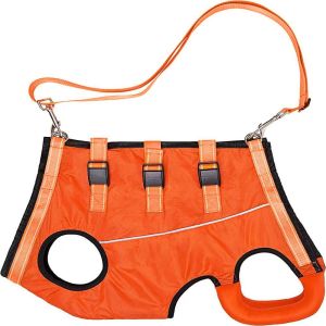 TROVA Legs Support Dog Back Brace Various Sizes Adjustable Puppy Sling Carrier Comfortable Breathable Dog Lift Harness Old