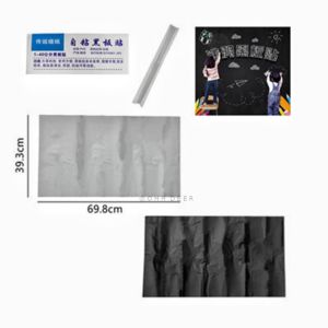 OHHDEER (40*70CM) Self Adhesive Blackboard Stickers & Chalk Wall Stickers Childrens Graffiti Wallpaper Wall Painting 自粘带黑板贴