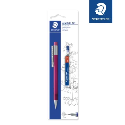 Staedtler Graphite Mechanical Pencil 0.5mm with HB Lead Blister Pack