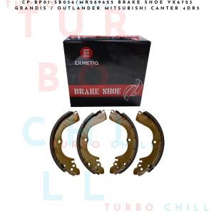 CP-BP01-SB056/MR289625 BRAKE SHOE VK6723 GRANDIS / OUTLANDER MITSUBISHI CANTER 4DR5