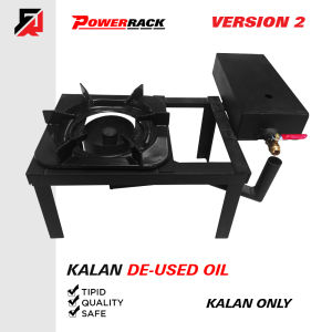 Kalan De Used Oil Complete Set / Blue Flame Kalan/ Used mantika - Oil Stove / Kalan /Space Saver/Safe Easy to use