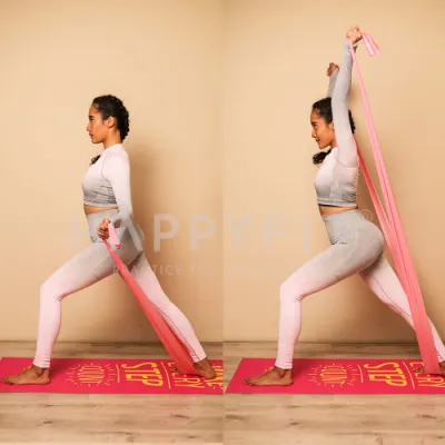 HAPPYFIT RESISTANCE FLEXI BAND EXERCISE STRAP ORIGINAL