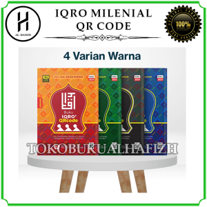 IQRO Milenial QRCode Edisi 2024 Jilid 1 - 6 Lengkap Full Colour