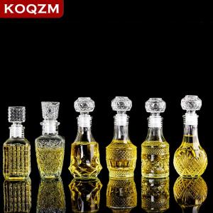 [COD] KOQZM KITCHEN 1 Pcs Small Empty Spirit Whisky Wine Bottle 50ml Mini Alcohol Liquor Bottles With Screw Cap Whiskey Decanter