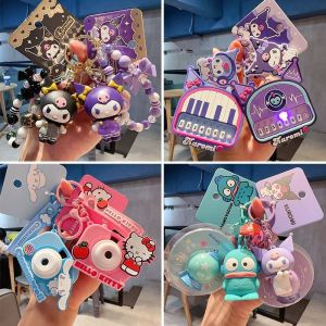 Gantungan kunci sanrio kuromi melody cinamonrol