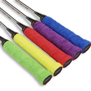 2PCS Badminton Racket Non-Slip Anti-Sweat Grip Strap Anti-Slip Towel Grip Wrap Sports Badminton Grip
