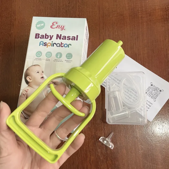 Dụng cụ Hút Mũi cho bé bằng tay, Lực hút mạnh tùy chỉnh, dễ sử dụng