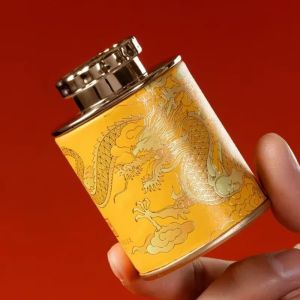 MUSCLEX Mini Tea Canister Travel Sealed Empty Can Portable Cardboard Home Packaging Box Tea Storage Canisters