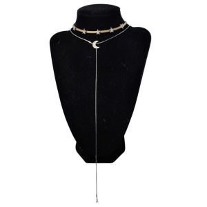 Mia Collection Necklace Choker & Earrings Set - Fashion Jewelry Elegant Accessories