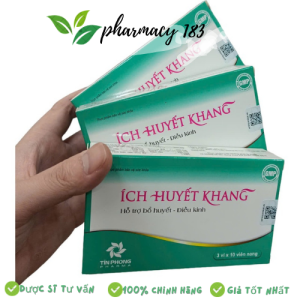 ích huyết khang điều kinh bổ huyết hộp 30 viên