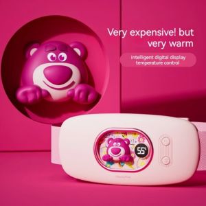 Disney Warm Uterine BeltPeriod Pain Heat Pad Menstrual Heating TherapyMassage Warm Palace BeltAdjustable Abdomen Pain ReliefGirls Gift