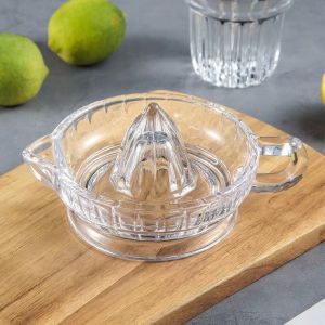 TWCEJE168 Multifunctional Lemon Squeezer Glass with Handle Glass Juicer Kitchen Gadget Efficient Citrus Juicer Home