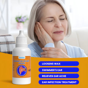 Ear Cleaning Liquid Anti-Bacterial Drops Tinnitus Relief Soothing Itch Cochlear Care Solution Ear Canal Cleanser