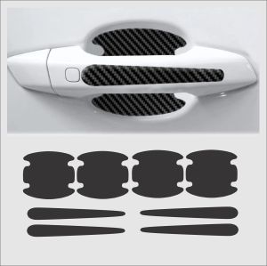 8pcs/Set promo Stiker Sticker Logo Pelindung Handle Pintu Mobil Stiker Anti Lecet Gores Gagang pintu handle mobil adyssey murah