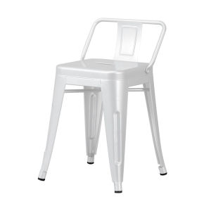 Bar Chair High-leg Bench Iron Solid Wood Bar Stool Cashier Home Use Backrest High-leg Chair