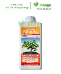 Phân bón hữu cơ Fuji Bio Ha 1 lít Hạn chế vi khuẩn - Lúa trổ nhanh - Tròn trái