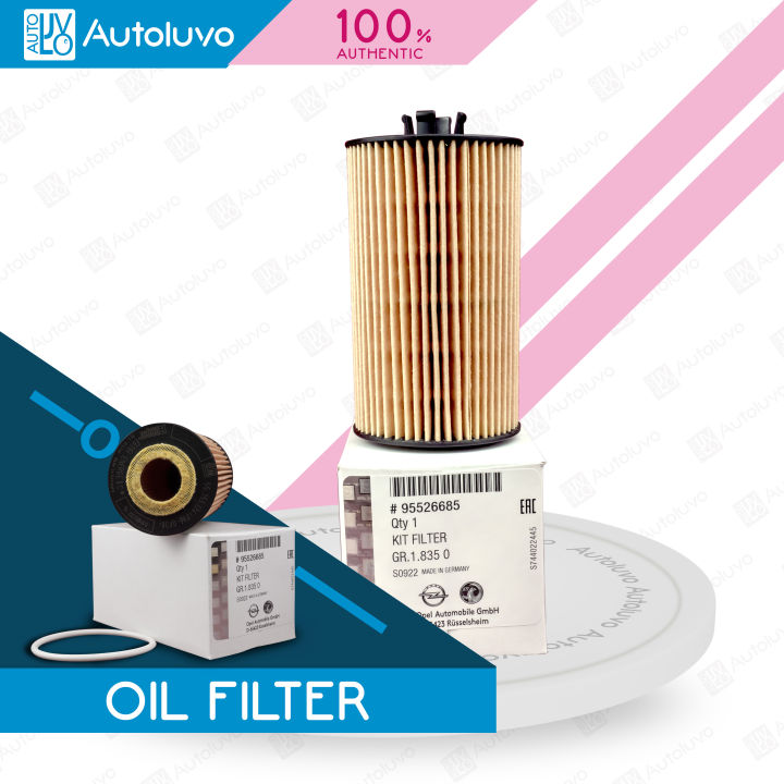 Genuine Opel Insignia/Mokka Oil Filter (95526685) Lazada Singapore