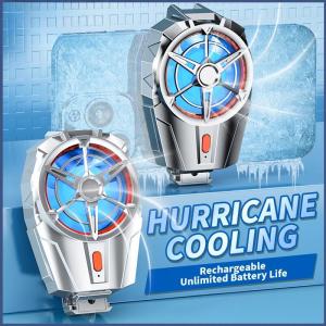 X52 Funcooler Wireless Built-in Battery Radiator Pendingin Hp Kipas Hp Cooling Gaming Fan Cooler | Cooling Pad HP X52 Kipas Pendingin HP | Mini Cooling Pad Handphone | Pendingin Handphone Portable
