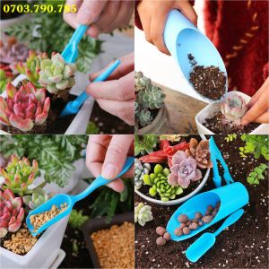 Bộ Dụng Cụ 4 Món Trồng Sen Đá Terrarium Tiểu cảnh