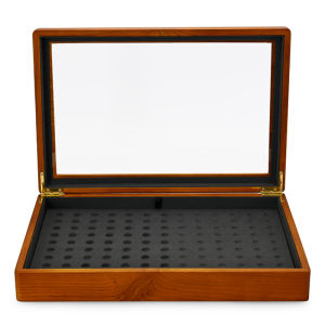 Oirlv Wooden Jewelry Gold Diamond Pearl Ring Earrings Bracelet Watch Necklace Storage Organizer Box Birthday Gift Case X039
