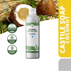 Eco Love All Natural Coco Castile Coconut Liquid Soap UNSCENTED Natural Soap Multipurpose Soap Bath