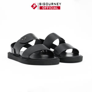 Dép Sandal Nam Quai Hậu SIGOURNEY DN-126 Da Bò Đế Cao Su Khâu Bền Bỉ Xăng Đan Nam Bảo Hành 18 Tháng
