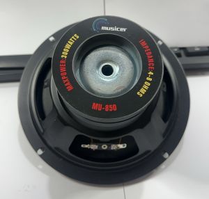 MUSICER MU-850 8 Inchs 300 Watts Dual Magnet Instrumental Woofer Speaker
