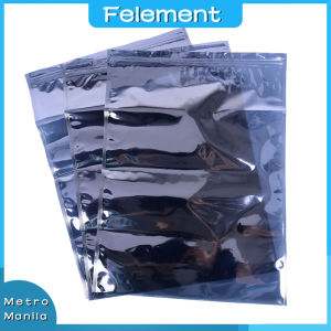 100pcs/Pack 15x20cm Resealable Esd Anti-Static Bags Shielding Ziplock Packaging Pouch