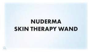 ไม้บำบัดผิว NuDerma Professional - เครื่องบำบัดผิวพกพาพร้อมไม้บำบัดนีออนและอาร์กอน 6 อัน - เสริมผิวของคุณ - กระจ่างใส กระชับ และเต่งตึง