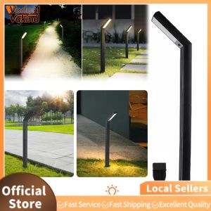 Solar Powered Lawn Tree Ground Light Waterproof Seven-Shaped Garden Decor Light for Outdoor Pathway and Landscape Illumination
